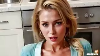 زوجة الأب تغوي ربيبها لجنس ساخن في المطبخ الفيديو الكامل