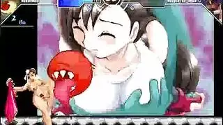 جنس جماعي خارجي: فتاة بيضاء تأخذ قضيبين أسودين بعمق