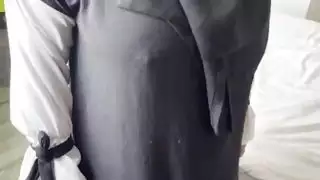 سكسي نيك الركوب على الزي