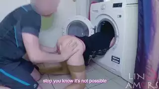 زوجة الأب لا تقاوم مص قضيب ابن زوجها الكبير