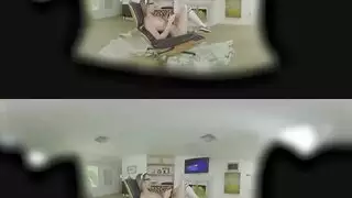 انغماس كلي: جلسة جنس افتراضي قاسية