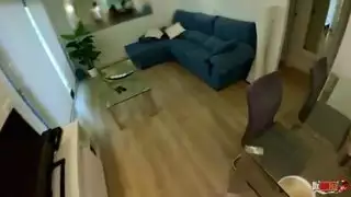 مساعدت زوجة ابي في مبخ