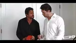 تبادل زوجات شقراوات مع أصدقاء مقربين في جلسة نيك جماعي