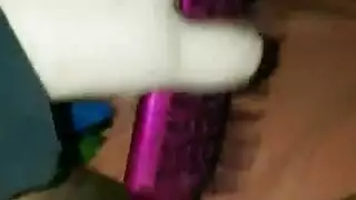 السيد يضاجع الهواة مرتديات الوشاح في شرج مزدوج