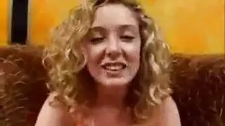 blondes wild ride: toy drilling her ass while she gets slammed from behind