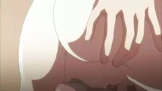 أنيمي شقراء ذات أثداء هائلة تُدك في كل ثقب