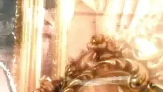 تمديد وتدفق مع امرأة سودانية غريبة